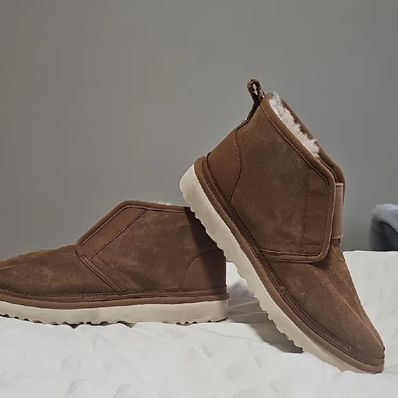 UGG | Shoes | Ugg Brown Suede Ankle Boots | Poshmark display picture 1